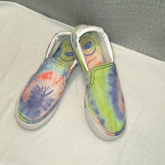 Nike Slip-On Tie-Dye Canvas Shoes Women’s Size 6.5‎ - Picture 1 of 7